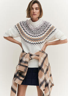 Ann Taylor Fair Isle Sweater