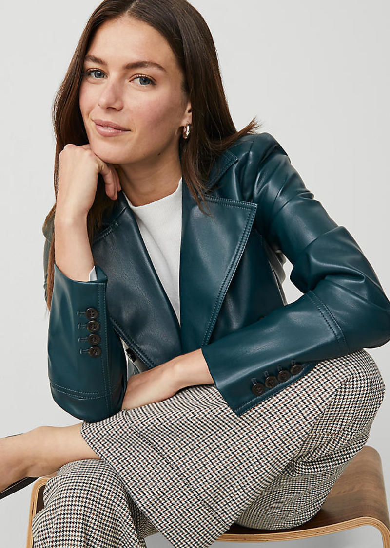 Ann Taylor Faux Leather Jacket