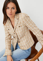 Ann Taylor Fitted Tweed Jacket