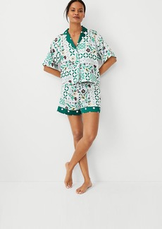 Ann Taylor Floral Pajama Set
