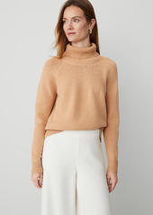 Ann Taylor Fold Over Turtleneck Sweater