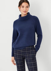 Ann Taylor Foldover Turtleneck Sweater