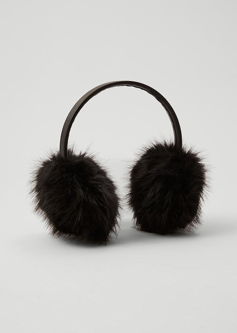 Ann Taylor Fuzzy Earmuffs