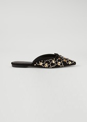 Ann Taylor Glitz Mule Slide Flat