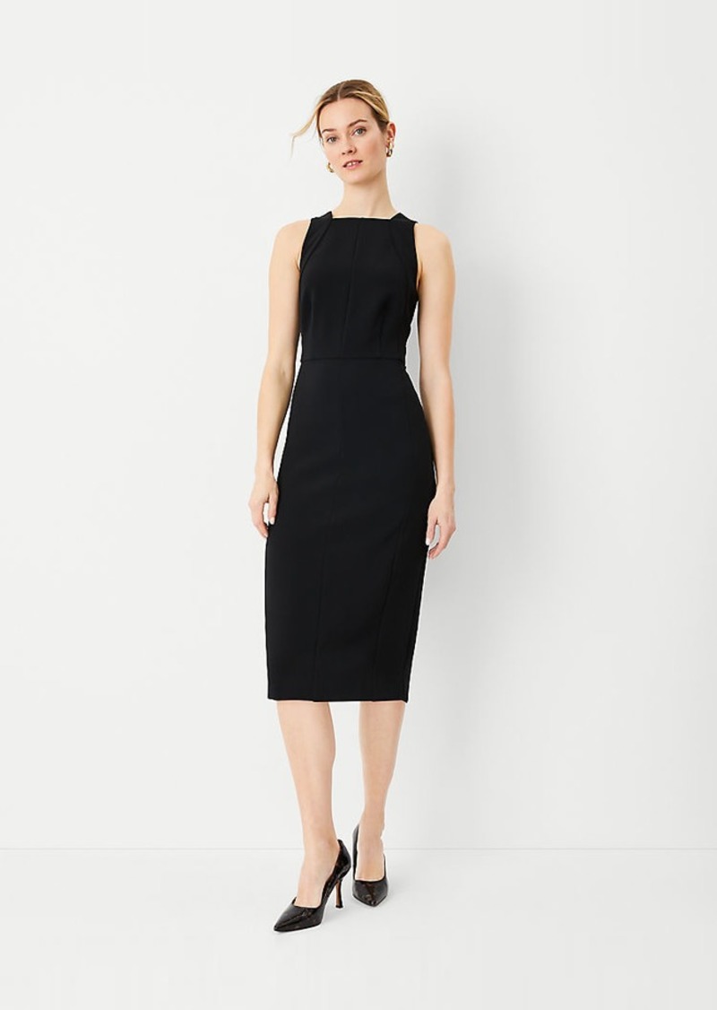 Ann Taylor Halter Sheath Dress