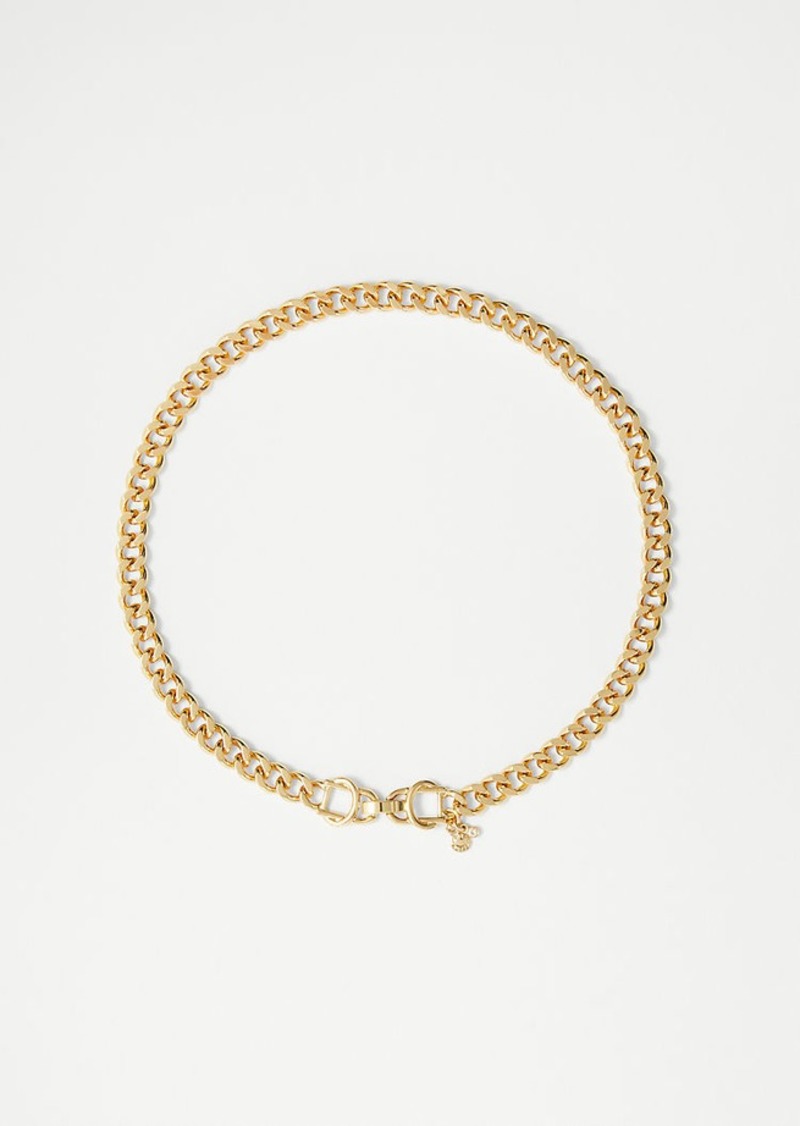 Ann Taylor Horsebit Chunky Chain Necklace