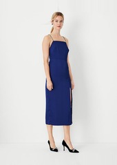 Ann Taylor Jeweled Strap Sheath Dress