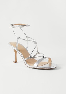 Ann Taylor Studio Collection Knotted Strappy Sandals