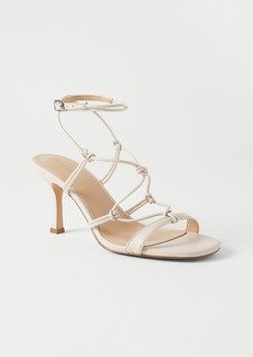 Ann Taylor Studio Collection Knotted Strappy Sandals