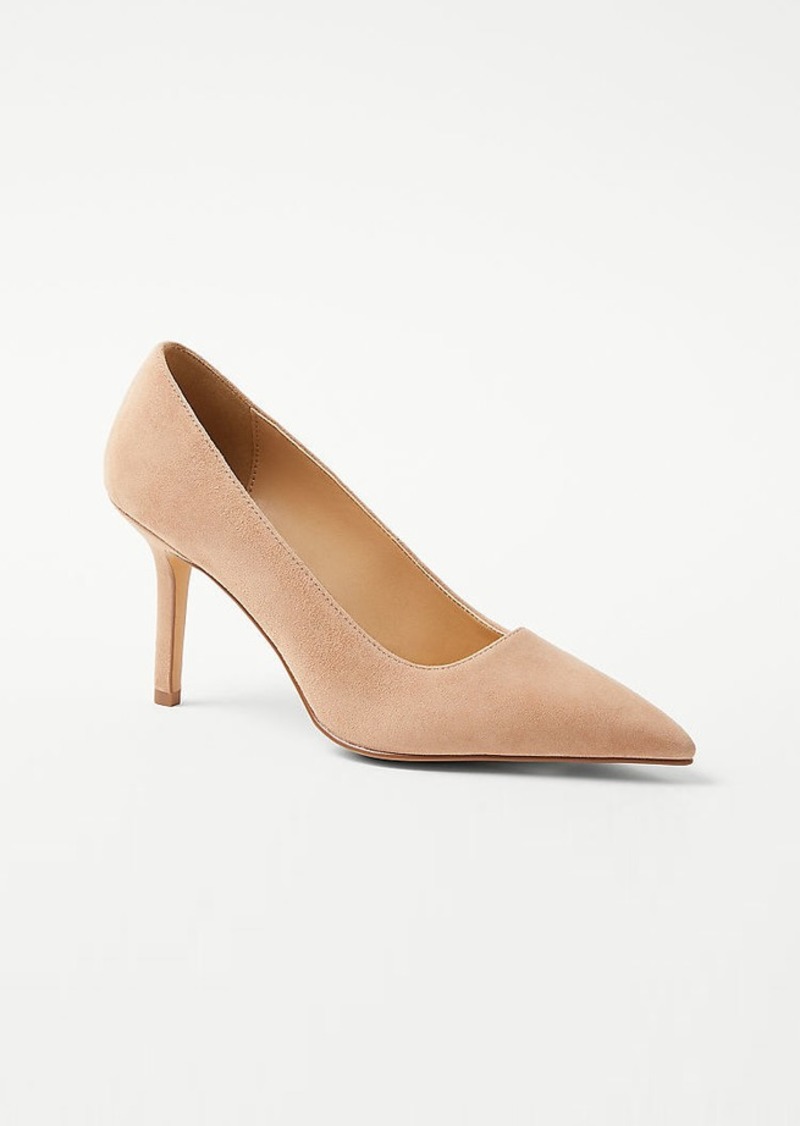 Ann Taylor Mae Suede Pumps