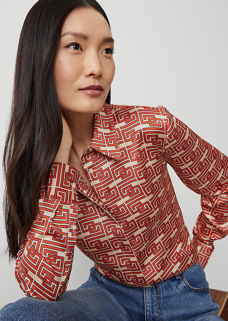 Ann Taylor Maze Essential Shirt