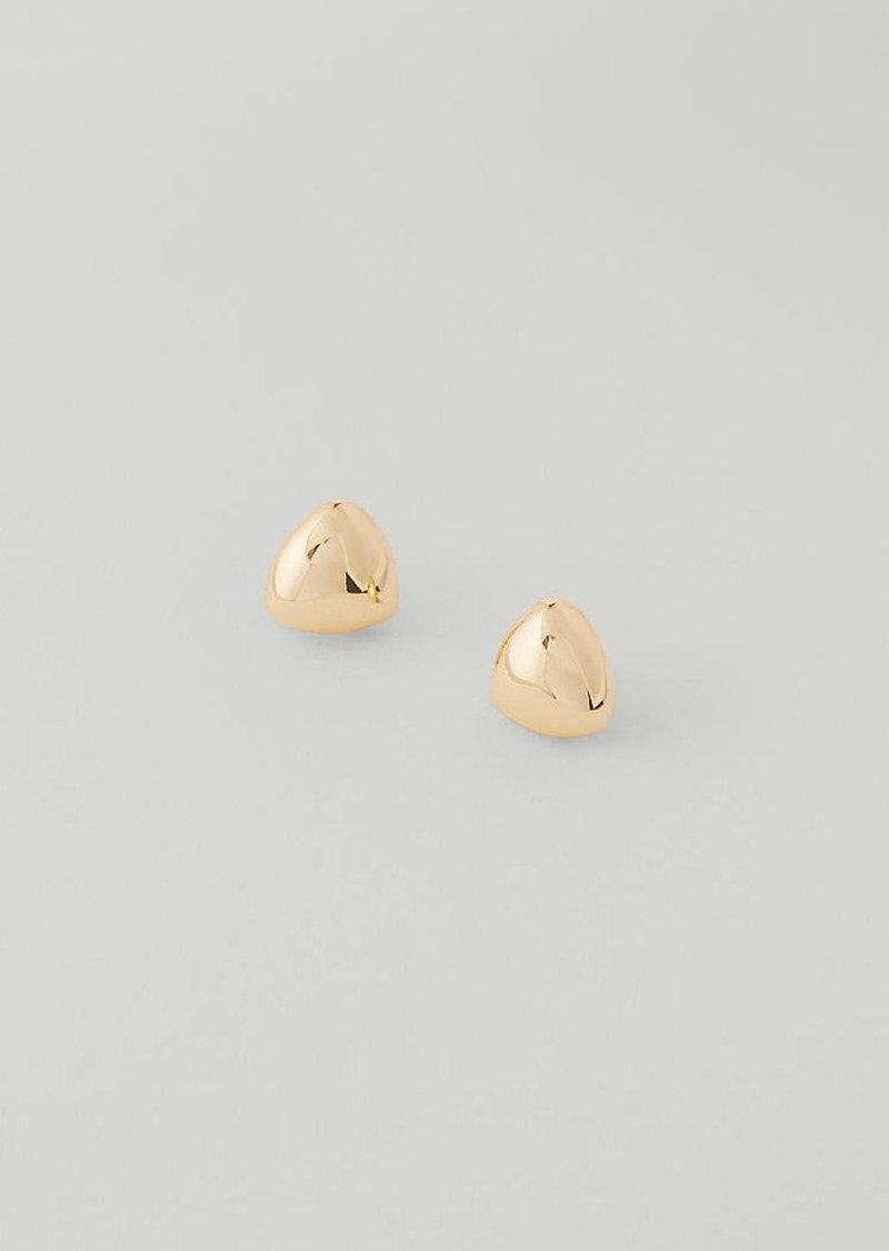 Ann Taylor Metal Teardrop Stud Earrings