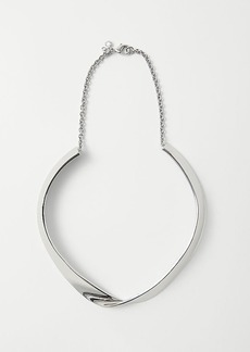 Ann Taylor Metal Twist Statement Necklace