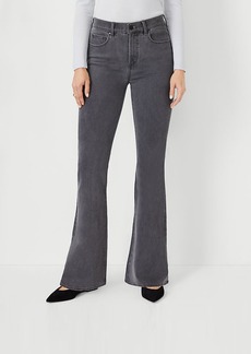 Ann Taylor Mid Rise Boot Jeans in Mid Grey Wash - Curvy Fit