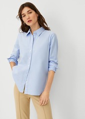 Ann Taylor Oxford Relaxed Perfect Shirt