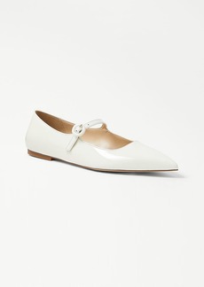 Ann Taylor Patent Mary Jane Flats