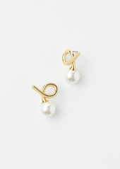 Ann Taylor Pearlized Twist Stud Earrings