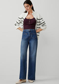 Ann Taylor Petite Weekend Wide-Leg Jean