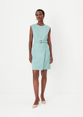 Ann Taylor Petite Belted Flare Dress