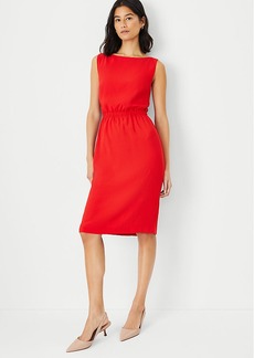 Ann Taylor Petite Boatneck Sheath Dress