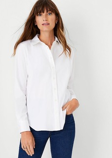 Ann Taylor Petite Relaxed Perfect Shirt