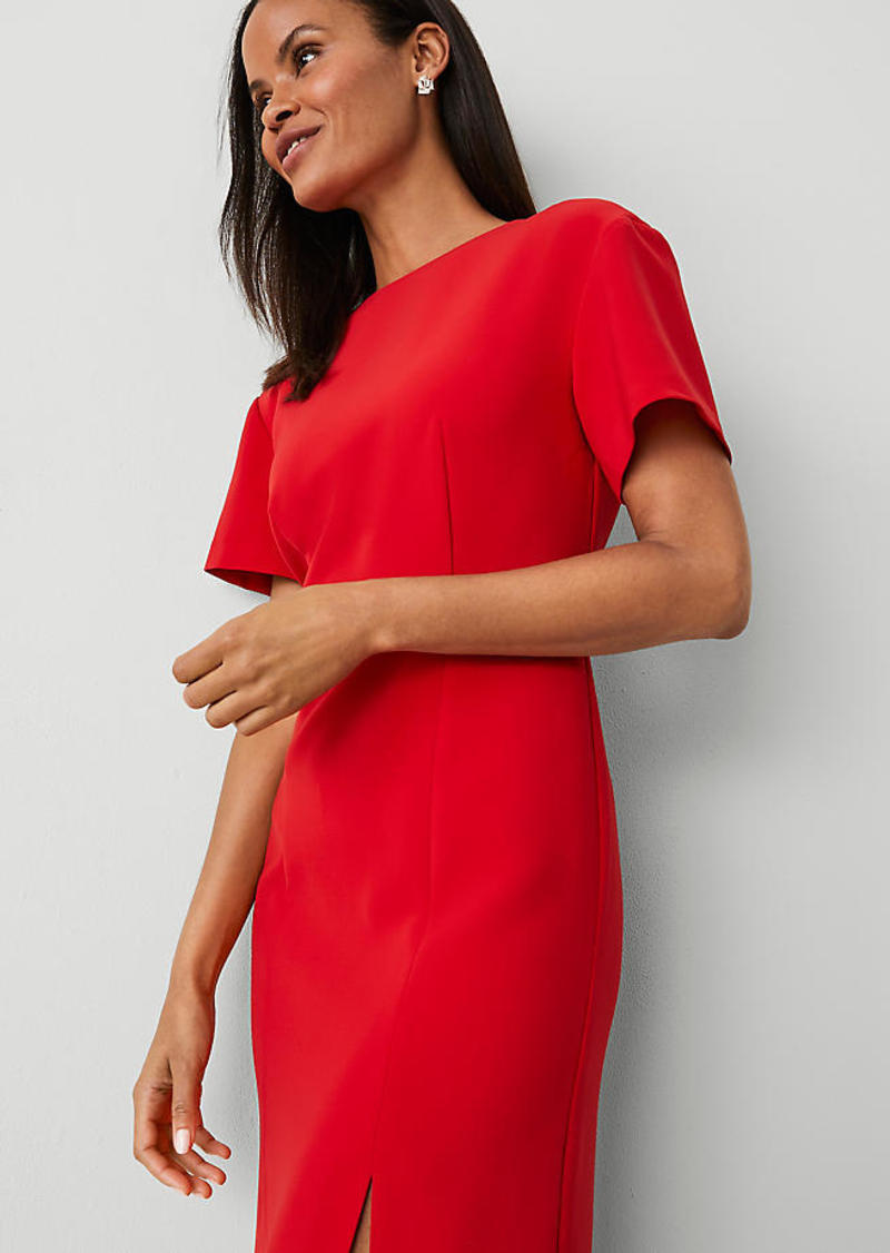 Ann Taylor Petite Dropped Sleeve Sheath Dress