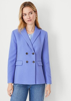 Ann Taylor Petite Fitted Double Breasted Blazer