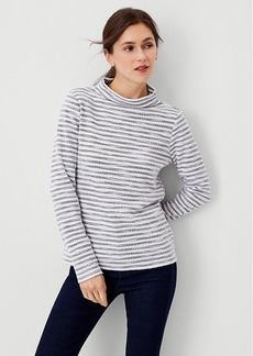 Ann Taylor Petite Relaxed Mock Neck Top
