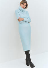 Ann Taylor Petite Ribbed Sweater Dress