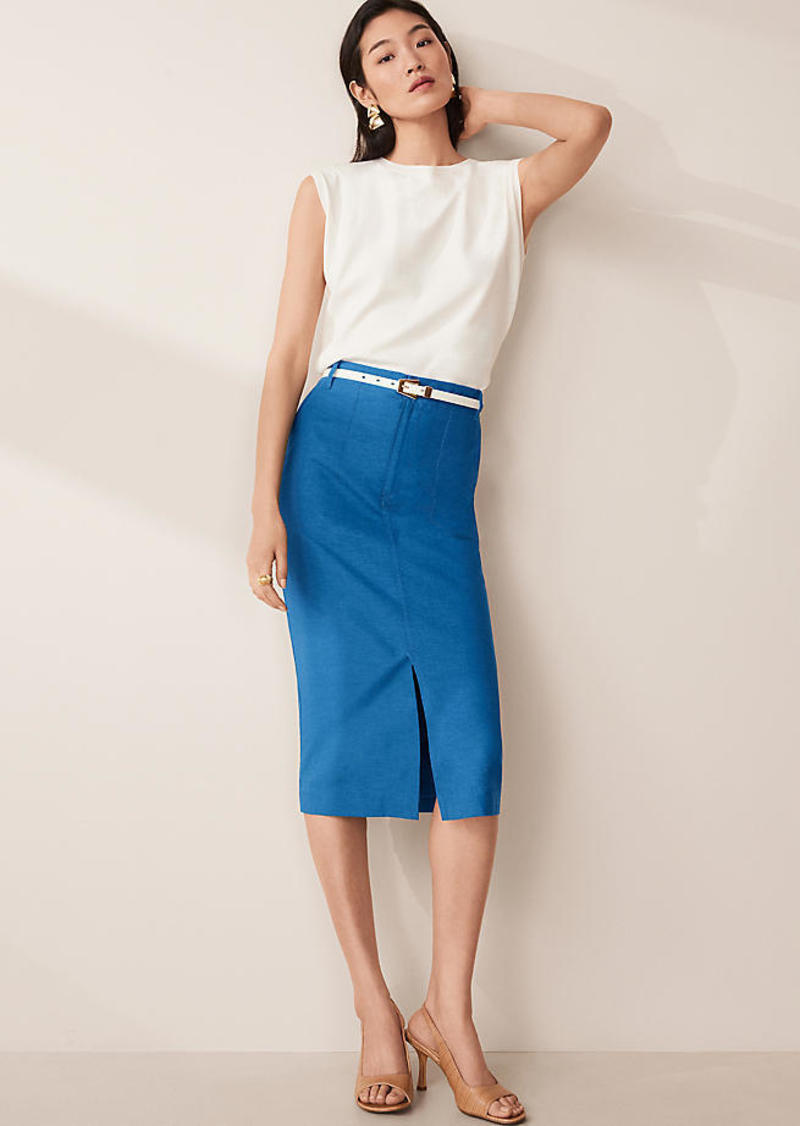 Ann Taylor Petite Utility Pencil Skirt