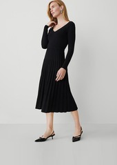 Ann Taylor Petite V-Neck Sweater Dress