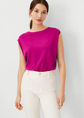 Ann Taylor Petite Wedge Sweater Shell Top