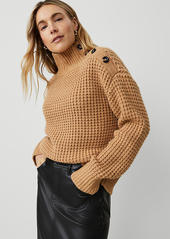 Ann Taylor Petite Waffle Stitch Sweater