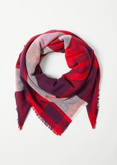 Ann Taylor Plaid Scarf