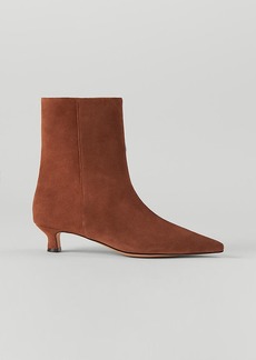 Ann Taylor Pointy Toe Suede Bootie