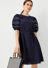 Ann Taylor Ric Rac Sleeve Shift Dress