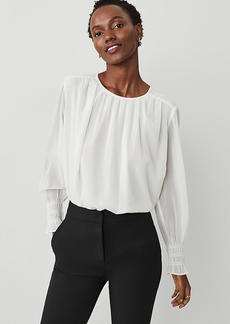 Ann Taylor Shirred Top