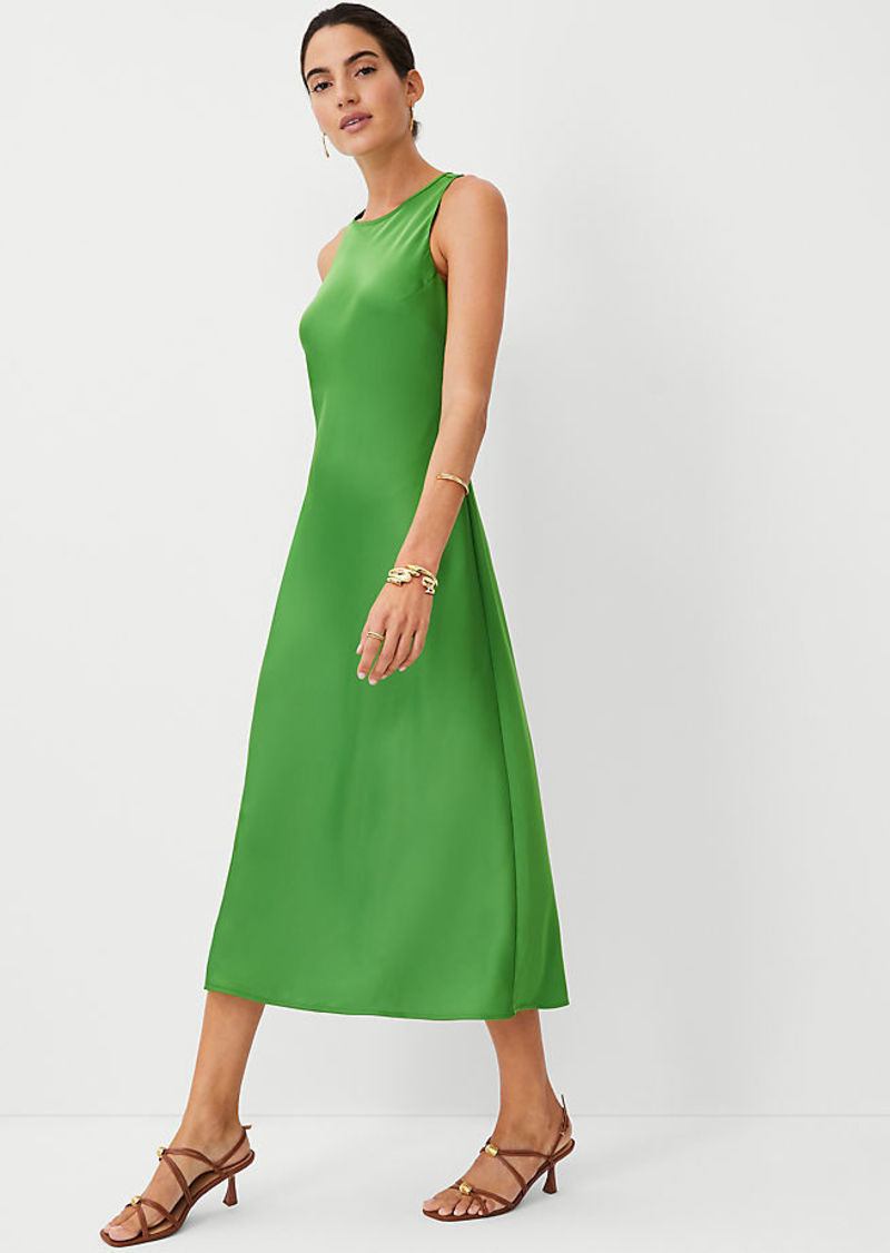 Ann Taylor Sleeveless Midi Dress