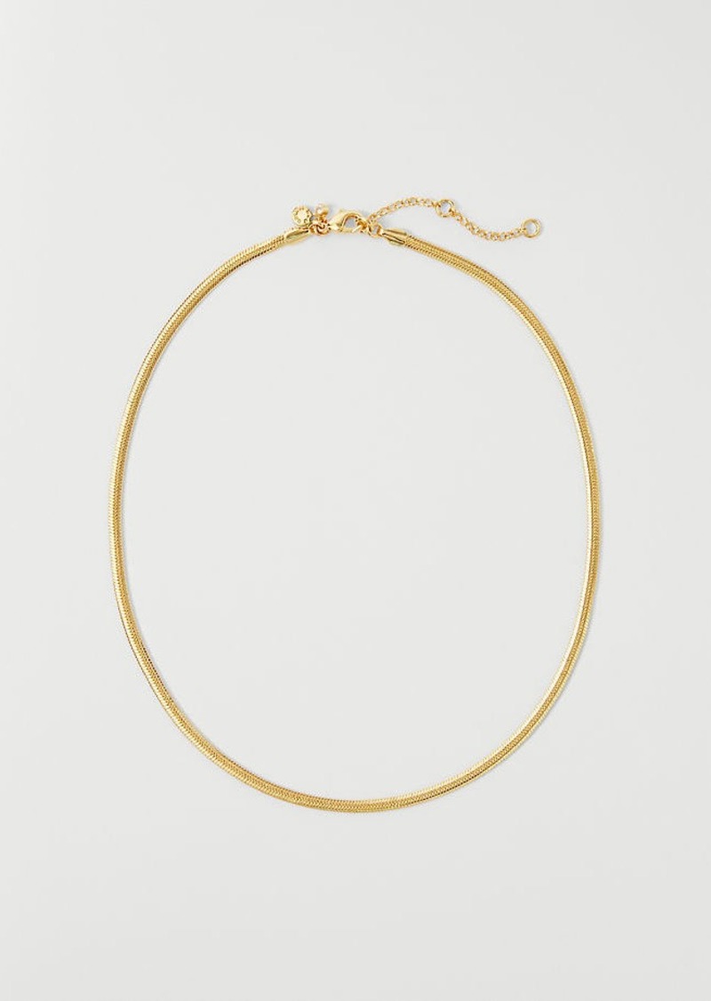 Ann Taylor Snake Chain Necklace