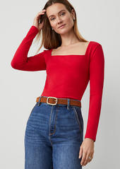 Ann Taylor Square Neck Top