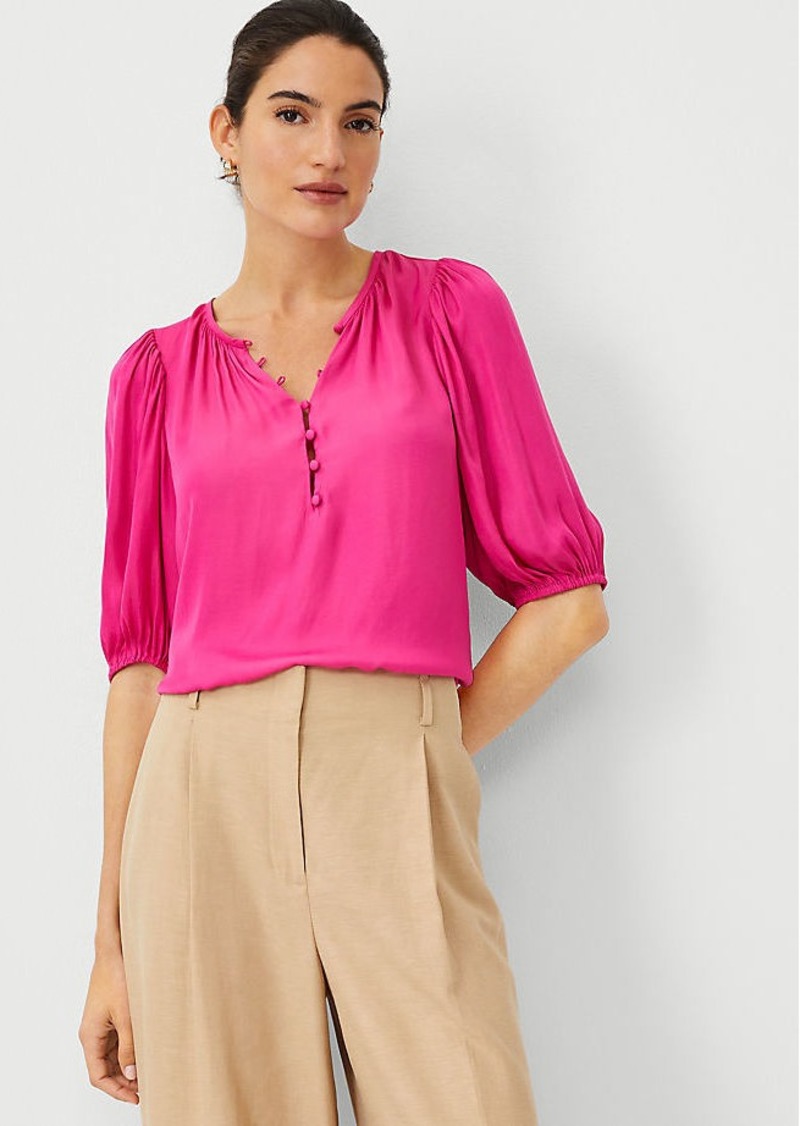 Ann Taylor Button Popover Top