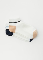 Ann Taylor Striped Ankle Sock Set