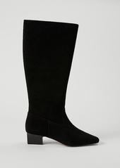 Ann Taylor Tapered Heel Suede Boot