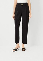 Ann Taylor The Belted Taper Pant - Curvy Fit