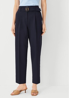 Ann Taylor The Belted Taper Pant - Curvy Fit