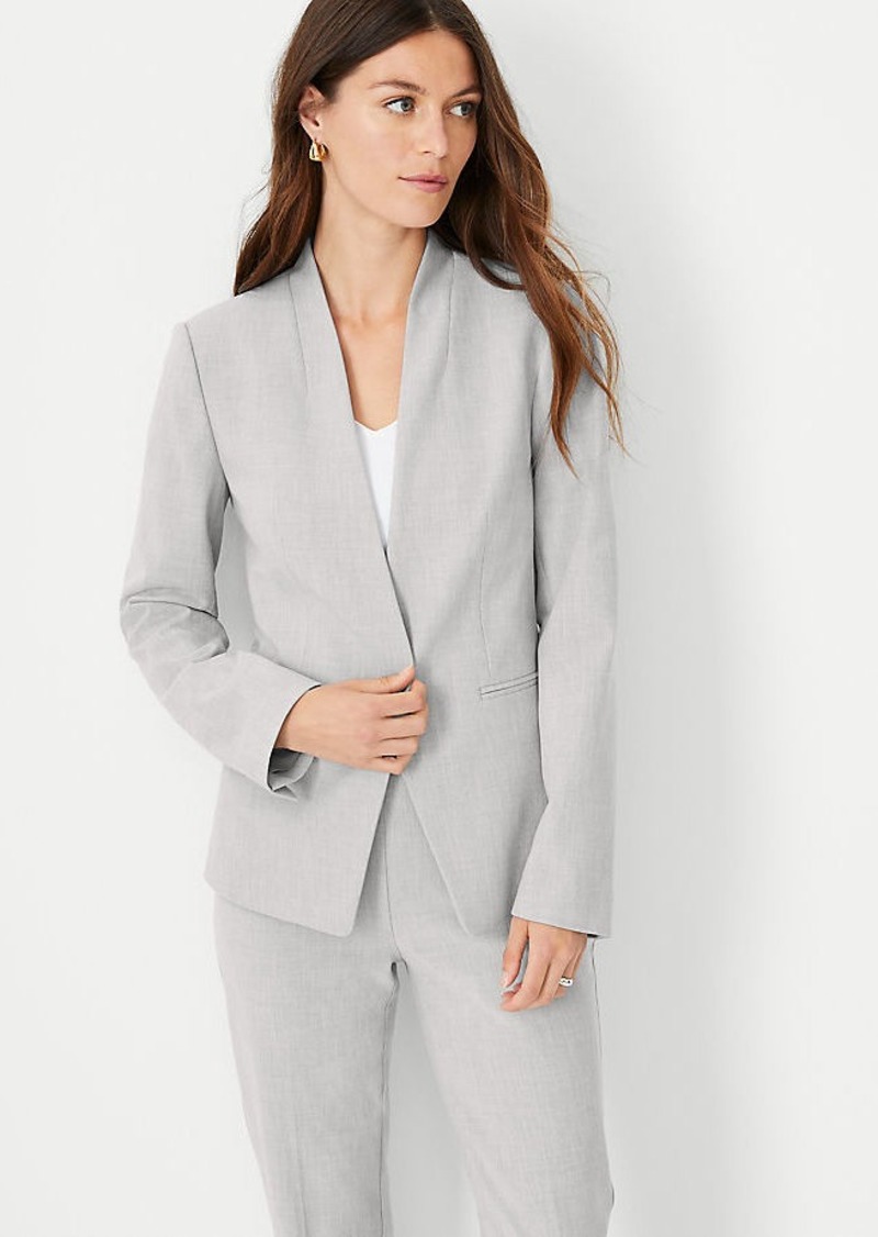 Ann Taylor The Cutaway Blazer in Bi-Stretch