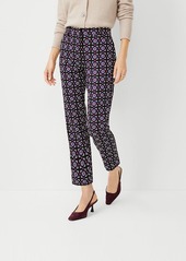 Ann Taylor The Eva Ankle Pant in Geo Jacquard