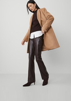 Ann Taylor The Faux Leather Skinny Flare Pant