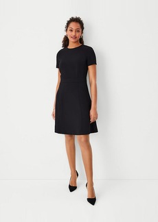 Ann Taylor The Flare Dress in Fluid Crepe