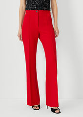 Ann Taylor The Flare Trouser Pant in Double Crepe